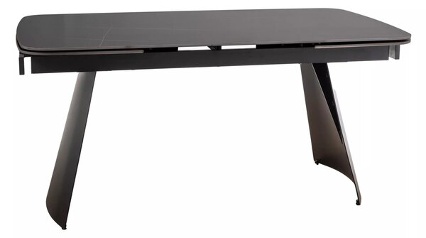 Rozkladací jedálenský stôl 160(240)x90 TAITO - čierny