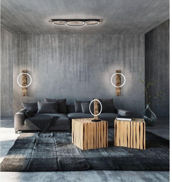 STOLNÁ LED LAMPA, 30/15/42,5 cm Eglo - Online Only bytové doplnky, Online Only