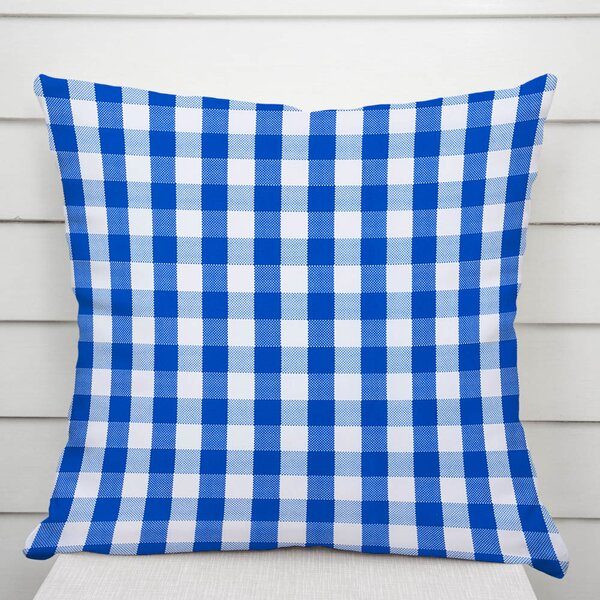Biante Dekoračná obliečka na vankúš TF-070 Modro-biela kocka 35 x 45 cm