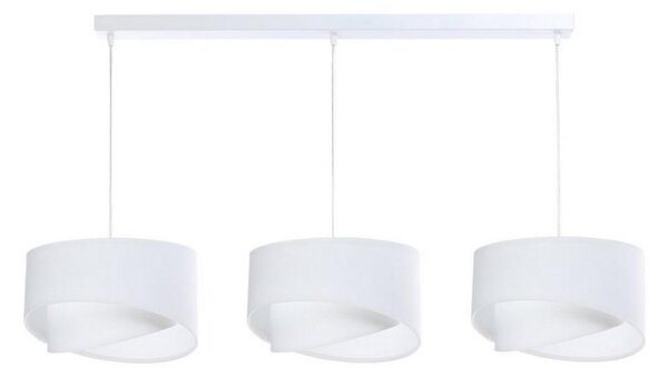 Luster na lanku GALAXY 3xE27/60W/230V biela
