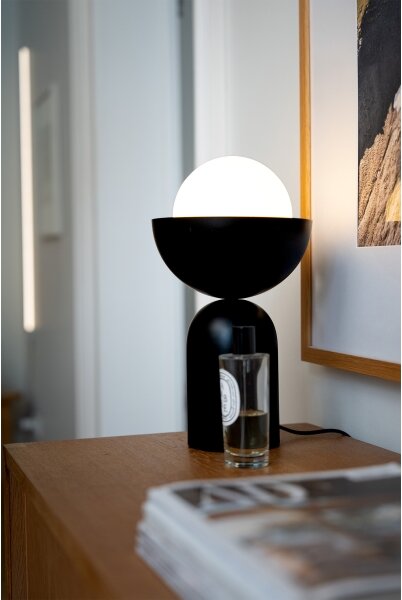Osram - Stolná lampa DECOR BOWL 1xE14/25W/230V čierna