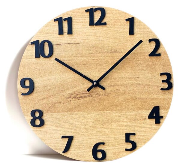 Karlsdesign.sk - Drevené hodiny - SLIM H - 30cm , Biela