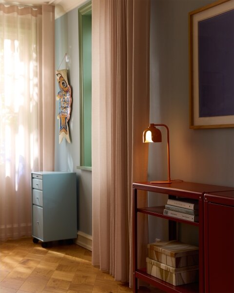 Osram - Stolná lampa DECOR COROLLE 1xG9/20W/230V červená
