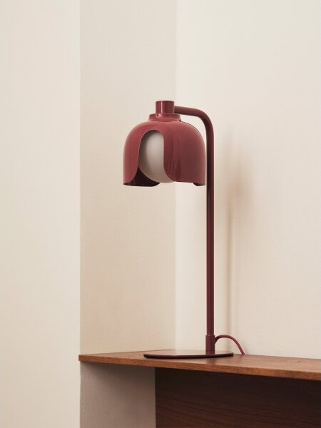 Osram - Stolná lampa DECOR COROLLE 1xG9/20W/230V červená