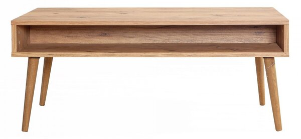 Hanah Home Konferenčný stolík Viva 110 cm hnedý
