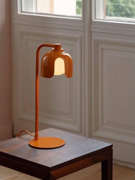 Osram - Stolná lampa DECOR COROLLE 1xG9/20W/230V oranžová