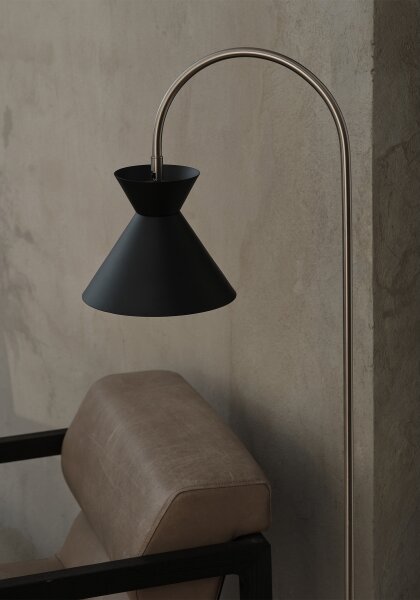 Osram - Stojacia lampa DECOR WAIST 1xE27/40W/230V čierna