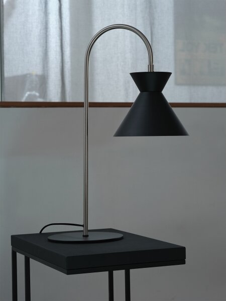 Osram - Stolová lampa DECOR WAIST 1xE27/40W/230V čierna