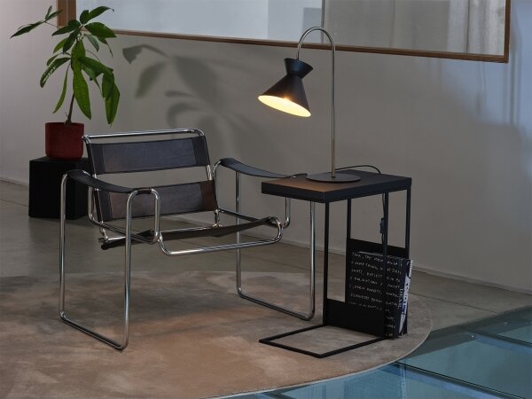 Osram - Stolová lampa DECOR WAIST 1xE27/40W/230V čierna