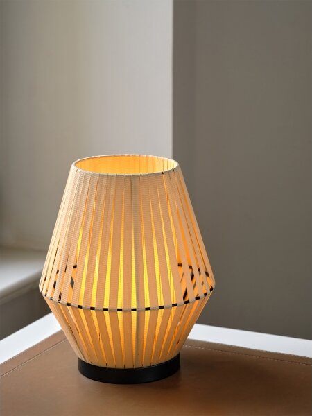Osram - Stolná lampa DECOR STRIPES 1xE14/5W/230V béžová