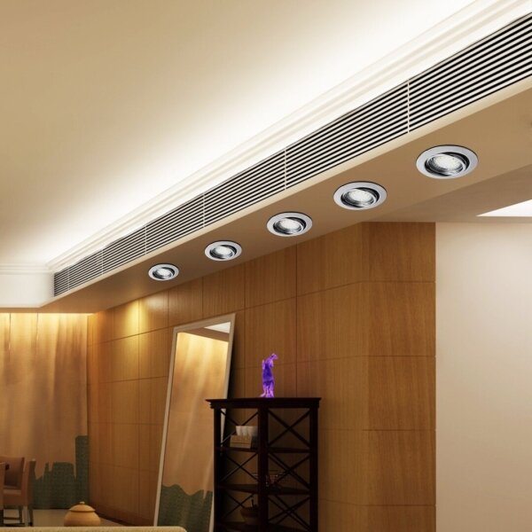 Rabalux 1050 - SADA 3xLED Podhľadové svietidlo LITE 3xGU10-LED/3W/230V