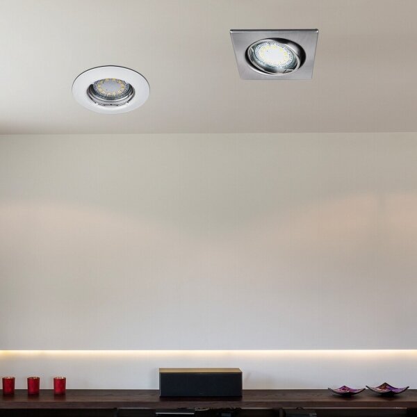Rabalux 1046 - SADA 3x LED podhľadových svietidiel LITE 3xGU10-LED/3W/230V