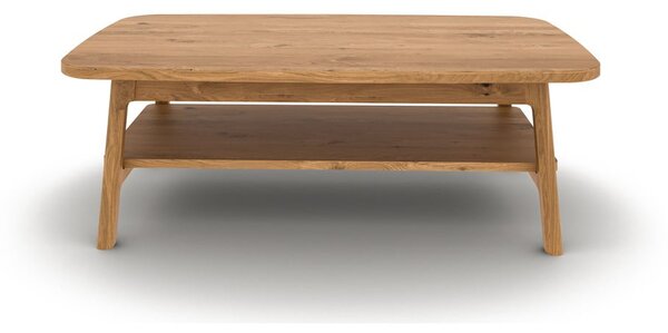 Konferenčný stolík z dubového dreva v prírodnej farbe 60x100 cm Twig – The Beds