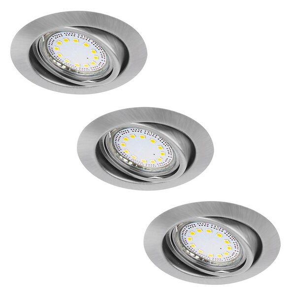 Rabalux 1166 - SADA 3xLED zapustené svietidlo LITE 3xGU10/3W/230V