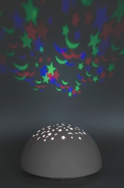 Rabalux 1470 - LED Nočné svetlo LINA RGB LED/0,5W/3xAA
