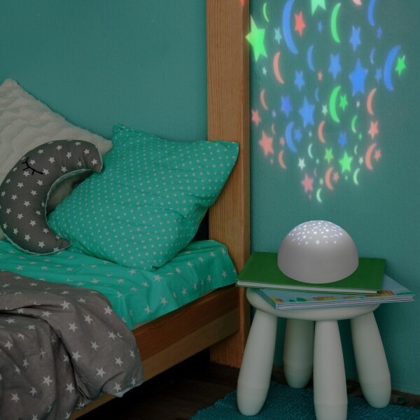Rabalux 1470 - LED Nočné svetlo LINA RGB LED/0,5W/3xAA