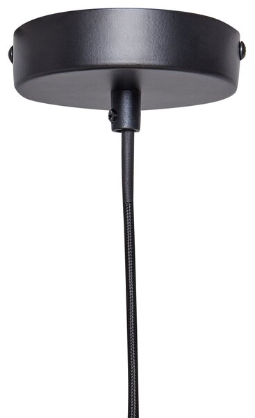 Závesná lampa prírodná z palmových listov rafia svietidlo do interiéru v boho štýle