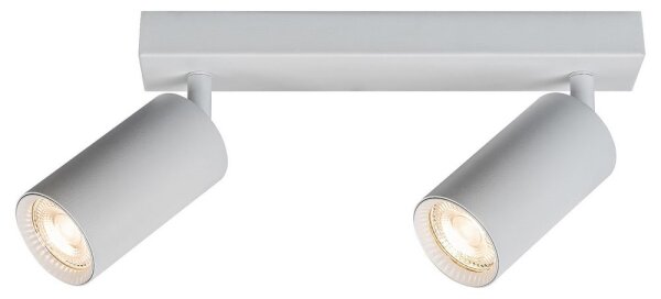Rabalux 2082 - Stropné bodové svietidlo SOLO 2xGU10/25W/230V biela