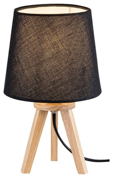 Rabalux 2069 - Stolná lampa LYCHEE 1xE14/25W/230V čierna
