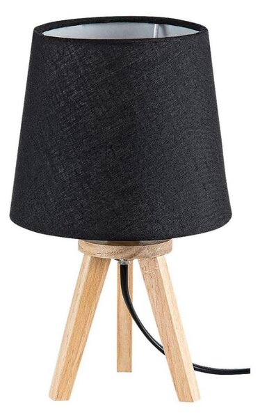Rabalux 2069 - Stolná lampa LYCHEE 1xE14/25W/230V čierna