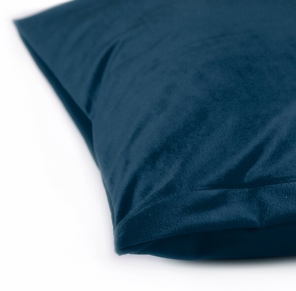 Biante Zamatová obliečka na vankúš Velvet Prémium SVP-028 Petrolejovo modrá 30 x 50 cm