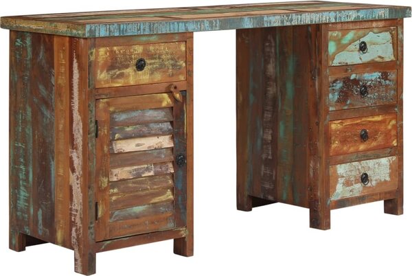 Maison Exclusive – Písací stôl z masívneho starého dreva 140 x 50 x 77 cm