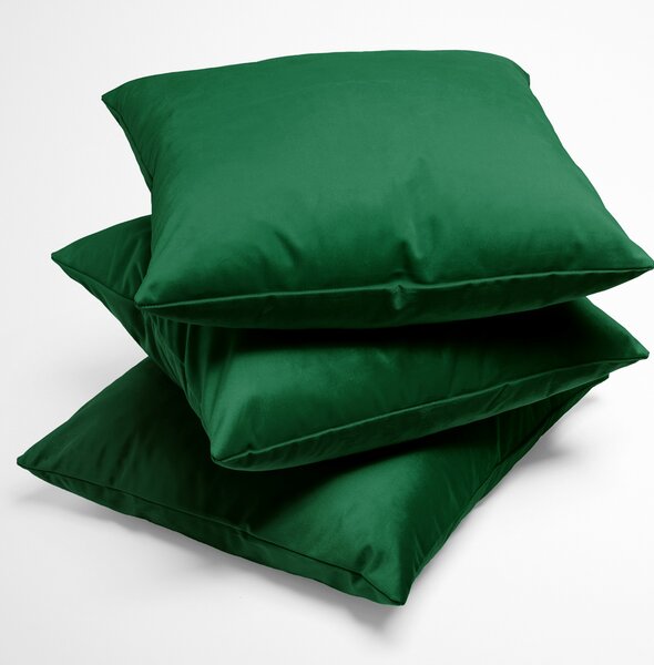 Biante Zamatová obliečka na vankúš Velvet Prémium SVP-032 Zelená 30 x 50 cm