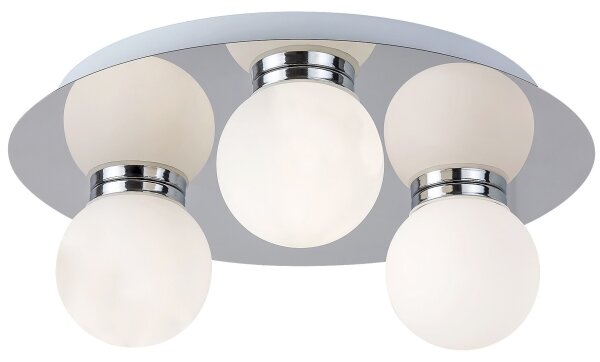 Rabalux 2113 - Kúpeľňové stropné svietidlo BECCA 3xG9/28W/230V IP44