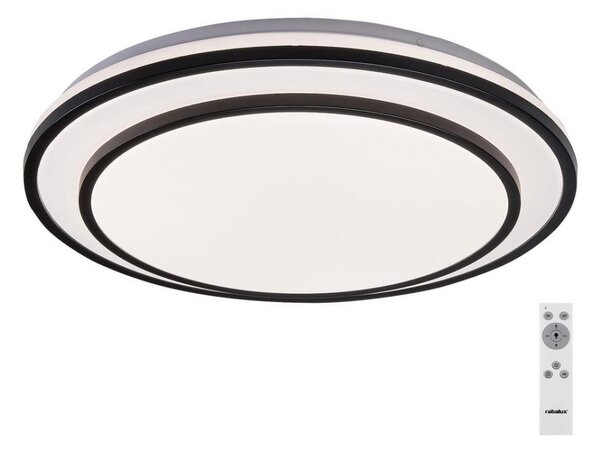 Rabalux 2130 - LED Stmievateľné stropné svietidlo LUPITA LED/40W/230V čierne + DO