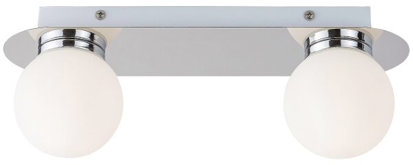 Rabalux 2111 - Kúpeľňové stropné svietidlo BECCA 2xG9/28W/230V IP44