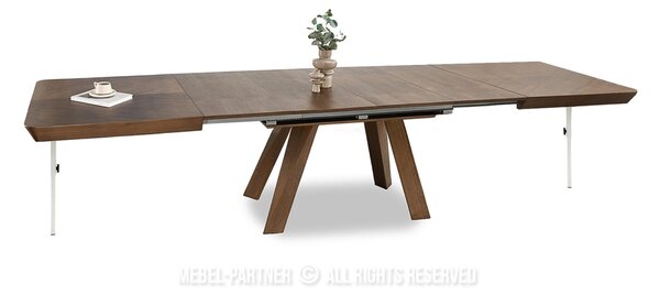 Rozkladací jedálenský stôl 180(380)x100 ZENON - orech