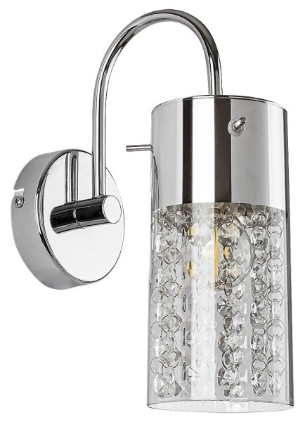 Rabalux 2194 - Kúpeľňové nástenné svietidlo NIAGARA 1xE14/40W/230V IP44 chróm