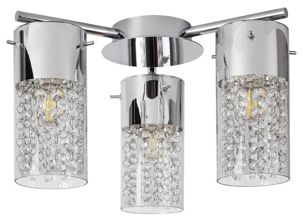 Rabalux 2195- Kúpeľňové stropné svietidlo NIAGARA 3xE14/40W/230V IP44