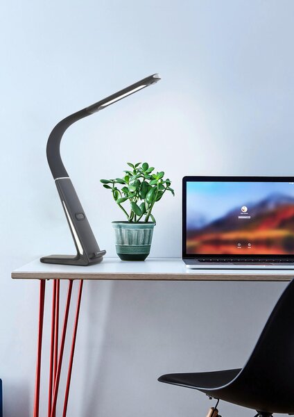 LED LAMPA NA PÍSACÍ STÔL, ovládanie gestami, 6,5/13/48 cm Novel - Interiérové svietidlá