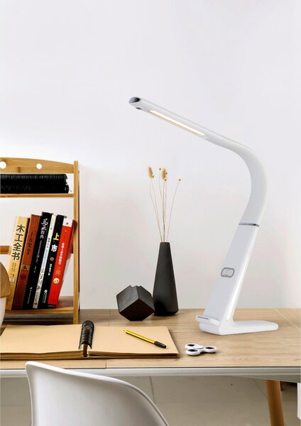 LED LAMPA NA PÍSACÍ STÔL, ovládanie gestami, 6,5/13/48 cm Novel - Interiérové svietidlá