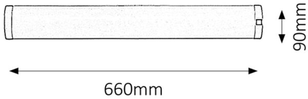 Rabalux 2329 - Podlinkové svietidlo SOFT G13/18W/230V