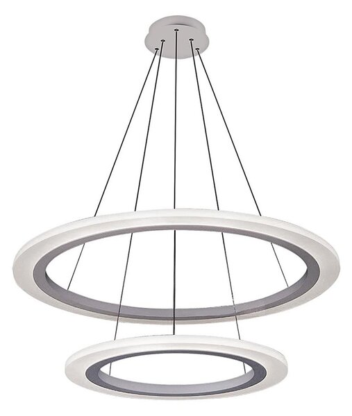 Rabalux 2429 - LED Luster ADRIENNE LED/62W/230V strieborná