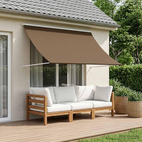 Exkluzívny dom – markíza Taupe 400 x 150 cm