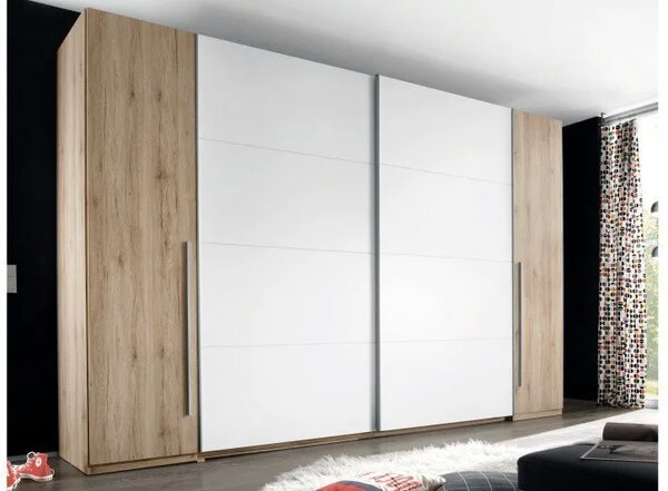Szynaka Šatní skříň Mediwa 73 315 cm dub Artisan/bílá