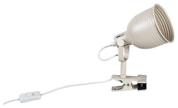 Rabalux 3093 - Lampa s klipom 1xE14/25W/230V béžová