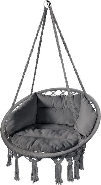 Linder Exclusiv Závesné kreslo MC4395 Dark Grey