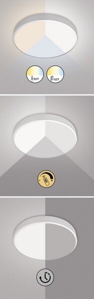 Rabalux 3317 - LED Stmievateľné stropné svietidlo TESIA LED/60W/230V 60 cm + DO