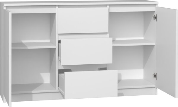 TP Living Komoda 2D3S Saloe biela