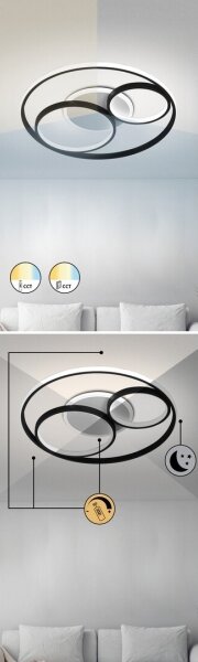 Rabalux - LED Stmievateľné stropné svietidlo LED/50W/230V 3000-6000K + DO