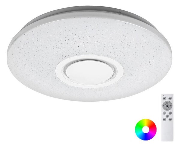 Rabalux 3509 - LED RGB Stmievateľné stropné svietidlo RODION LED/24W/230V + diaľkový ovládač