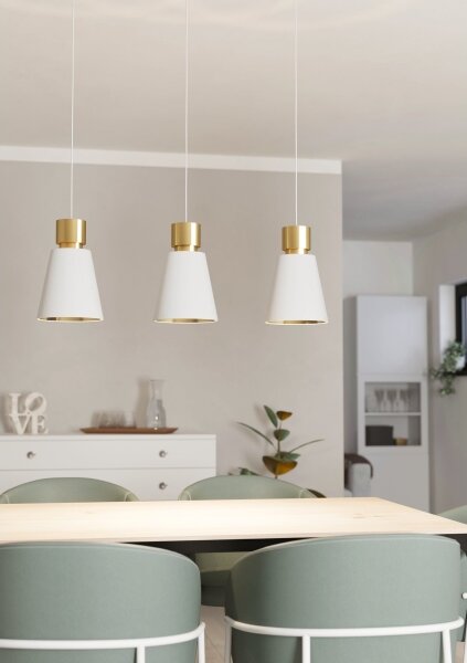 Eglo 900377 - Luster na lanku AGLIENTINA 3xE27/40W/230V