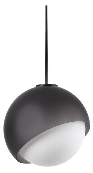 Ideal Lux - Luster na lanku BLOOM 1xE27/42W/230V pr. 30 cm čierna