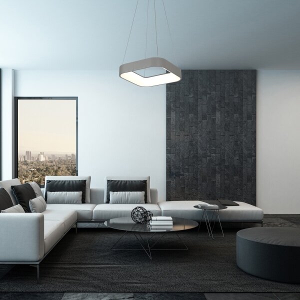 Rabalux - LED Stmievateľný luster na lanku LED/28W/230V hranatý 3000-6000K + DO