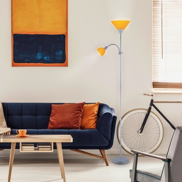 Rabalux 4026 - stojacia lampa ACTION 1xE27/100W+E14/25W