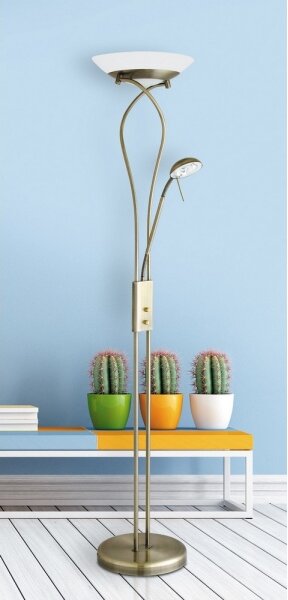 Rabalux 4078 - Stojaca lampa GAMMA 1xR7s/230W + 1xG9/40W